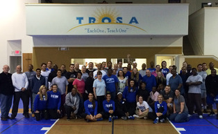 The Duke volleyball team has maintained a strong relationship with TROSA—Triangle Residential Options for Substance Abusers—donating equipment and running clinics. The Duke volleyball team has maintained a strong relationship with TROSA—Triangle Residential Options for Substance Abusers—donating equipment and running clinics.