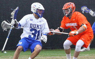 Jordan Wolf raised his season goal total to 37 after a four-goal performance against Notre Dame. Jordan Wolf raised his season goal total to 37 after a four-goal performance against Notre Dame.