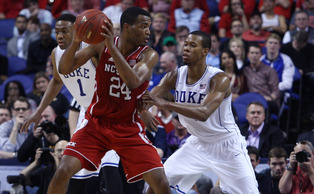 A halftime adjustment allowed Rodney Hood to assert his defensive dominance on Warren down the stretch. A halftime adjustment allowed Rodney Hood to assert his defensive dominance on Warren down the stretch.