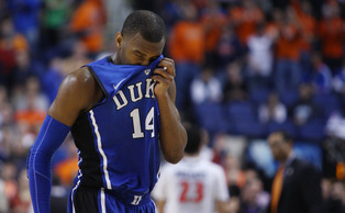Rasheed Sulaimon was the lone Blue Devil to foul out, but all five of Duke's starters accumulated four fouls in the contest. Rasheed Sulaimon was the lone Blue Devil to foul out, but all five of Duke's starters accumulated four fouls in the contest.