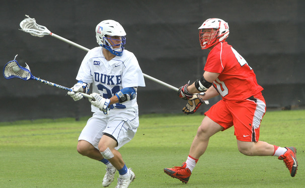 Senior Jordan Wolf—named the ACC Offensive Player of the Year earlier this week—will look to lead the Blue Devil attack against the Terriers.