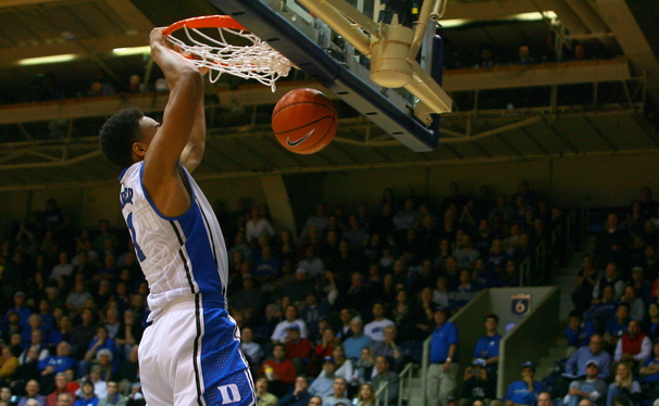 Jabari Parker led all scorers with 21 points as Duke sprinted past Gardner-Webb 85-66 Monday night at Cameron Indoor Stadium.