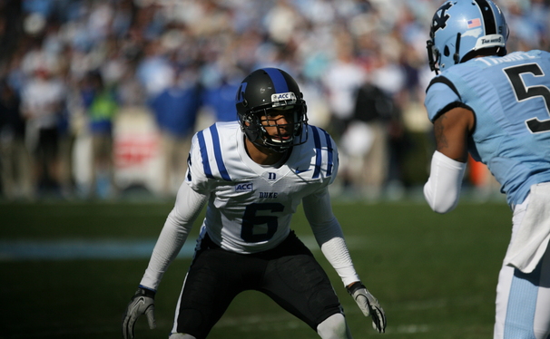 Former Duke cornerback Ross Cockrell was selected in the fourth round of the NFL draft, 109th overall, by the Buffalo Bills.