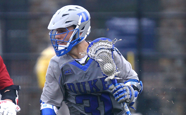 With 40 goals on the season, senior attack Jordan Wolf will lead the Blue Devils into a matchup with Rutgers.