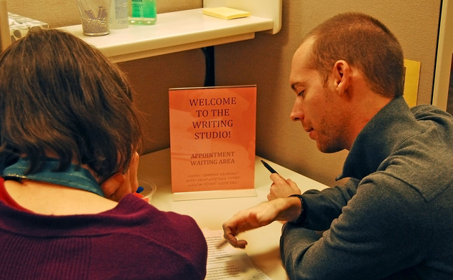 A retreat at the King’s Daughters Inn next to East Campus was held Monday to promote creative writing on the National Day of Writing.