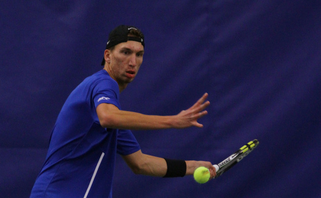 Sophomore Michael Redlicki will face two tough opponents as the Blue Devils hit the road for the first time this season.