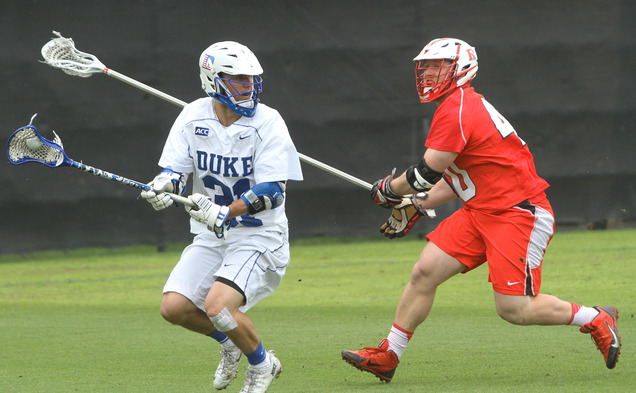 Senior Jordan Wolf—named the ACC Offensive Player of the Year earlier this week—will look to lead the Blue Devil attack against the Terriers.