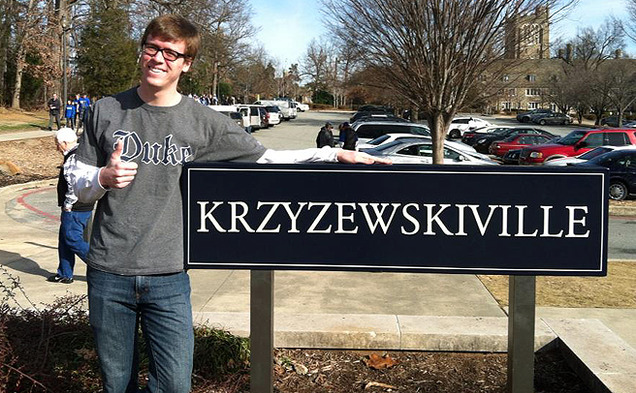 Aaron Hanner is a North Carolina freshman who plays in the band but writes that he is a Duke fan because of his mother, who graduated from the University in 1986.
