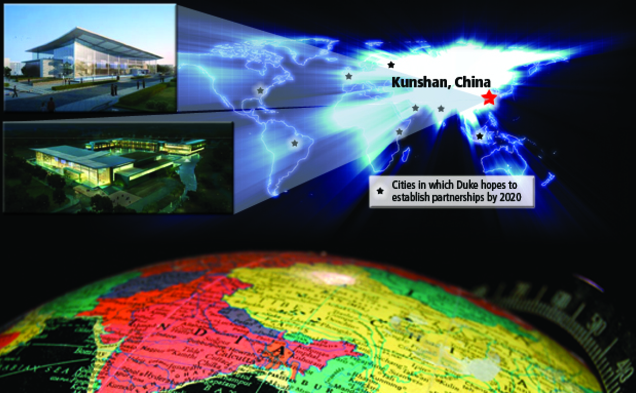 Pending Board approval, the Kunshan government will provide 200 acres of land at no cost to Duke and build the facilities for the Fuqua programs on the land