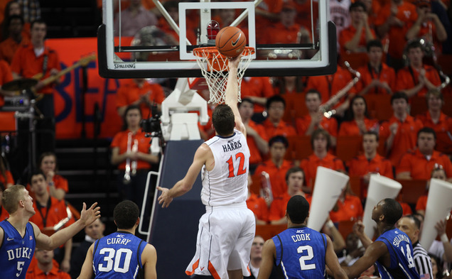 Joe Harris torched the Blue Devils last season as the Cavaliers topped Duke late in the season in Charlottesville.