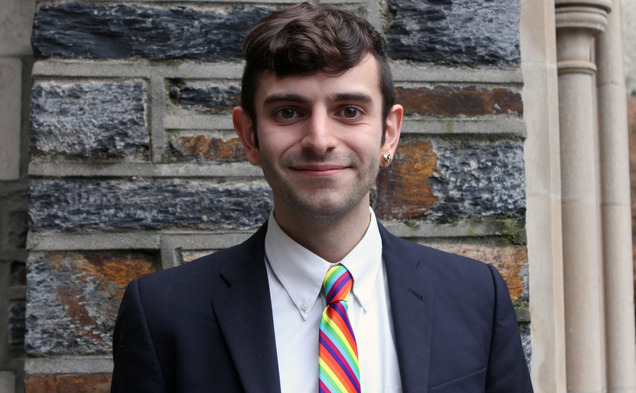 Senior Jacob Tobia wants to amplify the voice of the student body.