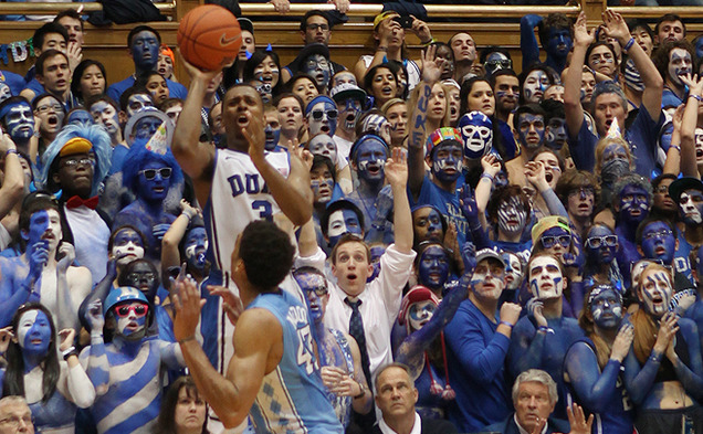 Hitting 3-of-4 3-pointers and making a number of key plays, Tyler Thornton spaked Duke's comeback against the Tar Heels.