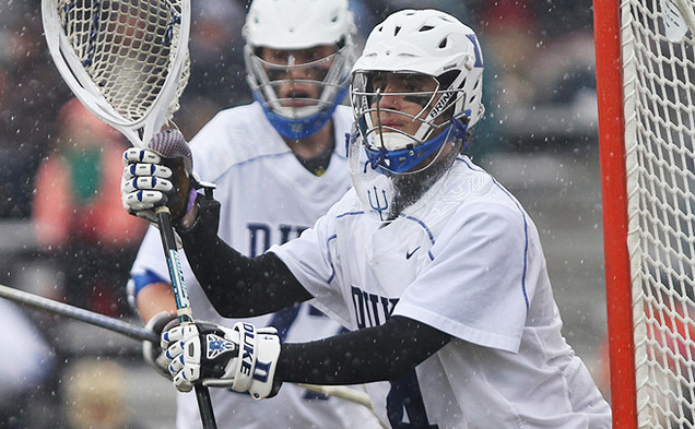 Senior goaltender Dan Wigrizer started on Duke’s 2010 national championship team.