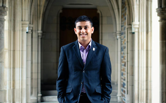Junior Abhi Sanka will work to enact his vision as this year’s Duke Student Government executive vice president.