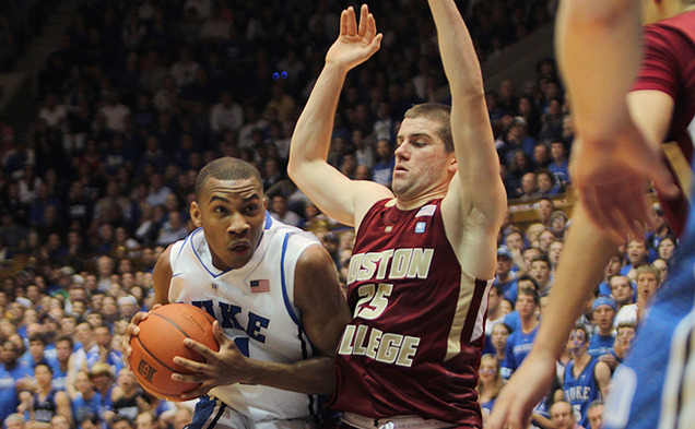 Rasheed Sulaimon scored a career-high 27 points, leading Duke to a 89-68 win against Boston College.