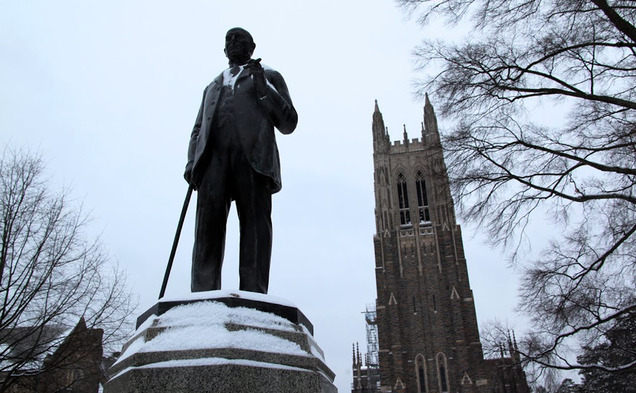Wintry weather caused the cancellation of several school days, a first for the University in recent years.