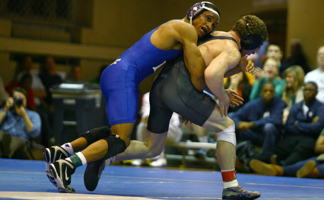 Redshirt junior Immanuel Kerr-Brown maintained his spotless record in ACC matches as the Blue Devils suffered a big loss to Maryland.