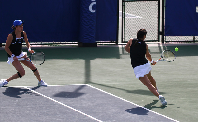 Duke dominated in doubles play throughout the regular season, but dropped the doubles point in each of its two final regular-season matches, both of which were losses.