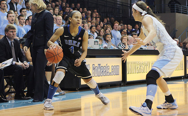 Chloe Wells was suspended for the second half of last season and missed the beginning part of this year injured, but she has become a key cog in the backcourt.