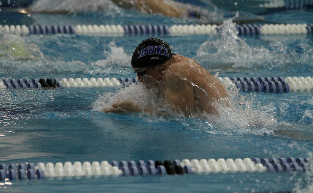 Nine seniors will be honored before the final home meet of their career, a matchup between Duke and North Carolina.