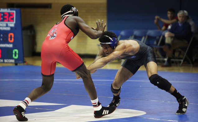 Redshirt junior Immanuel Kerr-Brown (right) took a semester off from school to train last year and translated that into a team-high 22 wins in 2013-14.