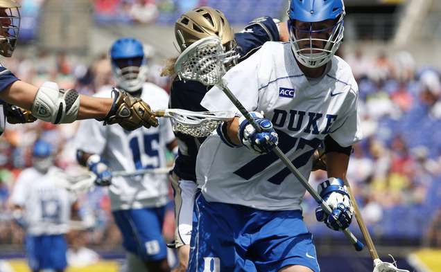 Senior Henry Lobb held Fighting Irish attack Matt Kavanagh in check for the second time this season.