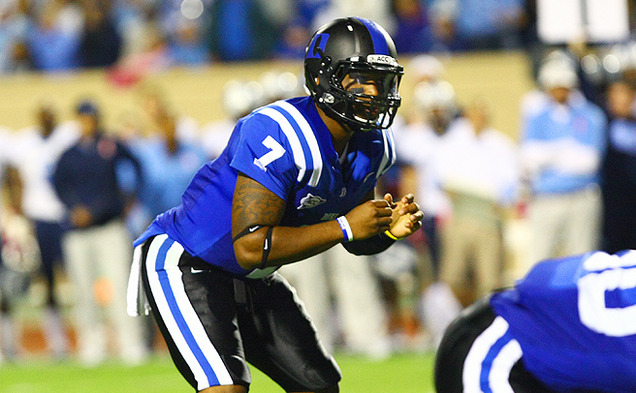 Anthony Boone saw action in 11 games last season, but will now be Duke’s full-time starting quarterback.