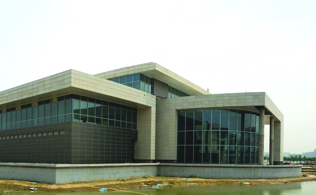 The DKU campus is still a work in progress, but administrators say they are pleased with the university's first days and looking forward to the semester.