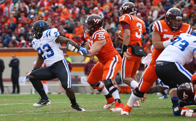 The recent addition of former running back Juwan Thompson to Duke's linebacking corps could play a role in Saturday's contest against N.C. State.