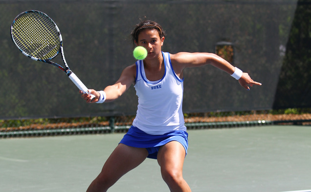 Hanna Mar helped the Blue Devils secure the doubles point, as Duke swept East Tennessee State to reach the NCAA Team Championship second round.