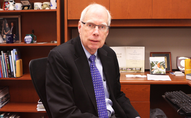 Carin will replace James Siedow (pictured), who is stepping down this year after 12 years in the position.