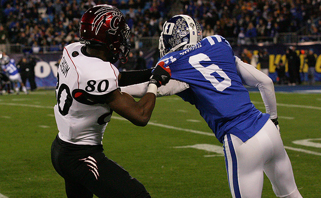 Duke cornerback Ross Cockrell led the ACC in interceptions last season and will be the key to next year’s defensive backfield.