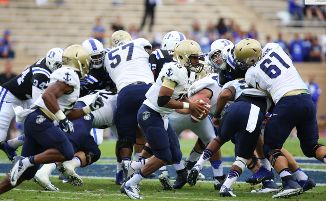 Virginia could have a difficult time running the football against a Duke defense that allowed just 73 yards of total offense in the second half against Navy.