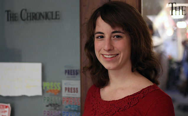 Starting next Fall, sophomore Danielle Muoio will lead The Chronicle as editor-in-chief for one year. She was chosen in a staff-wide election Friday.