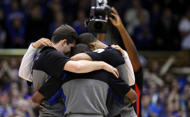 Although Duke's four seniors took center stage for Senior Night recognition, the Blue Devils are still a young basketball team according to their head coach.