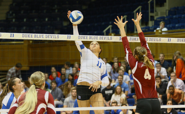 Sophomore Jordan Tucker will try to get the Blue Devils off to a hot start this weekend at the annual Duke Invitational.