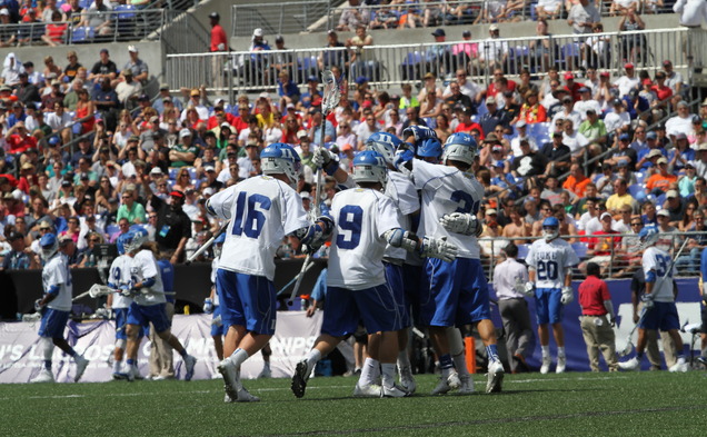 Duke celebrated goals 15 more times Saturday, bringing their NCAA tournament total to 54 in three games.