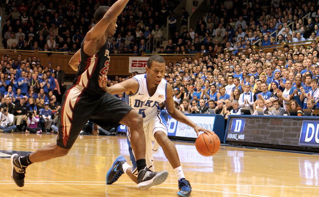Rodney Hood did not start Saturday's win against Florida State due to illness, but still scored 18 points off the bench and grabbed nine rebounds.