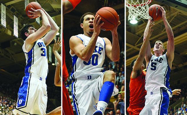 Ryan Kelly, Seth Curry and Mason Plumlee have been through it all together and said farewell to Cameron Indoor Stadium Tuesday.
