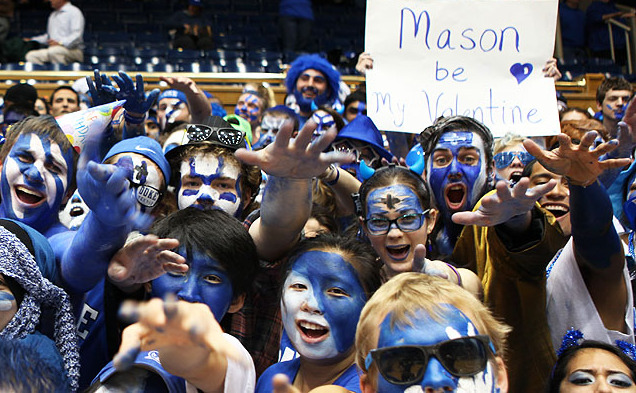 A number of Cameron Crazies still observed Ash Wednesday, despite its overlapping with the UNC game.