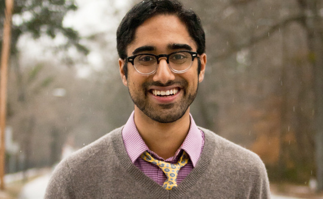 Senior Gurdane Bhutani points to his history of advocating policy at Duke in his Young Trustee campaign.