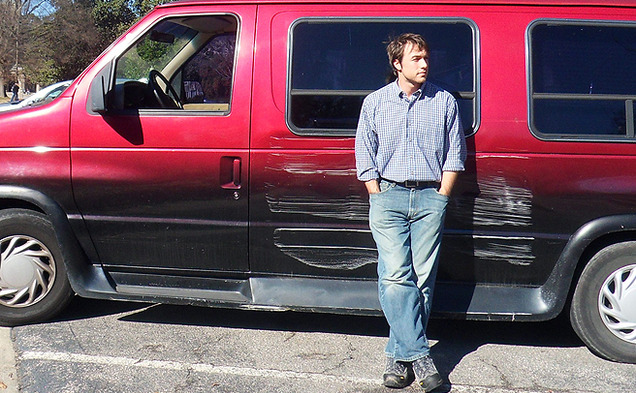 Ken Ilgunas lived in his van while he attended Duke’s Graduate school’s liberal art’s program.