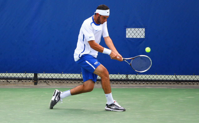 Senior Fred Saba etched his name in the Duke record books with career victory No. 100 Sunday against Georgia Tech.