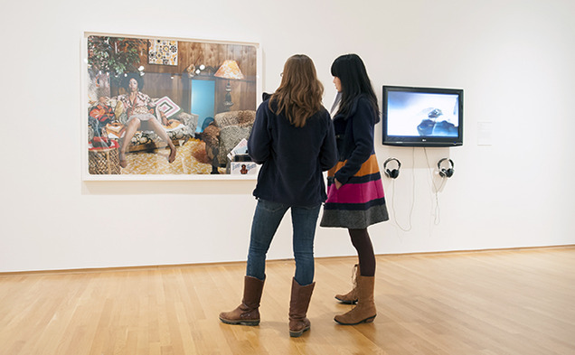 At the Nasher Museum of Art, students from the School of Medicine study art as part of an interdisciplinary effort to enhance communication with patients.