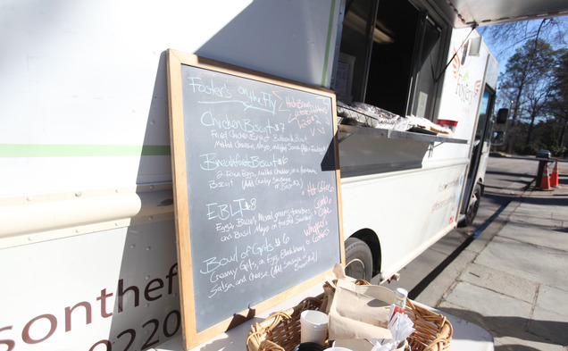 Due to low traffic and fire safety, food truck owners have voiced their concerns regarding their lunchtime location.