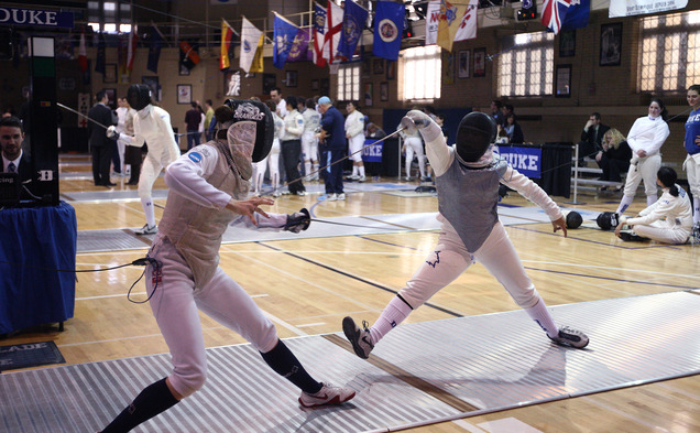 Both Duke’s men’s and women’s teams went 4-1 on the weekend as the Blue Devils hosted the annual Duke Home Meet.