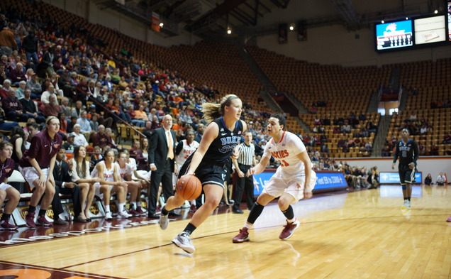 Tricia Liston scored 22 points, and none were bigger than the free throws she hit down the stretch to seal the victory for Duke.