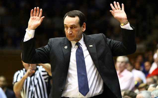 Columnist Andrew Beaton writes that head coach Mike Krzyzewski could use a doghouse for Christmas this year.