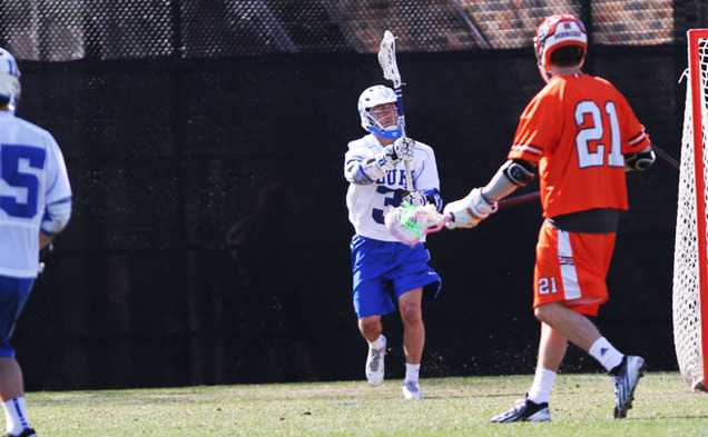 Junior Brendan Fowler ranks eighth in the country with a 60.8 faceoff percentage.