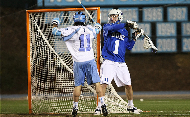 Duke hasn’t lost since Kyle Turri took over as the starting goaltender.